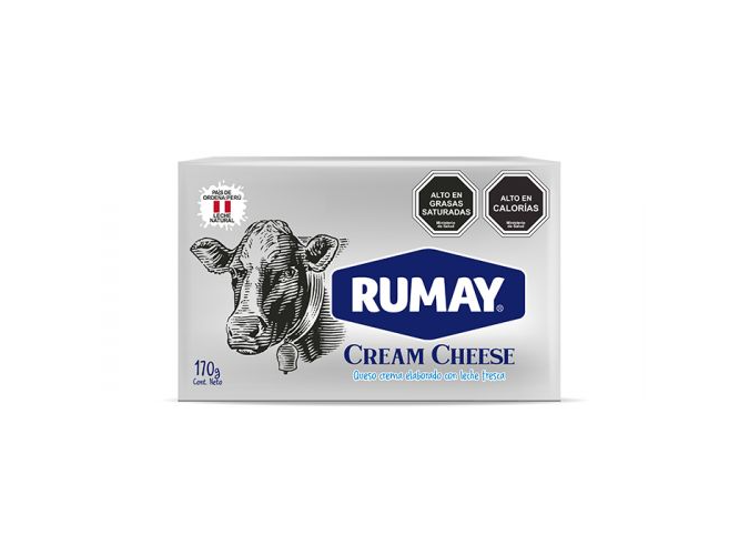 Queso crema rumay 170 grs
