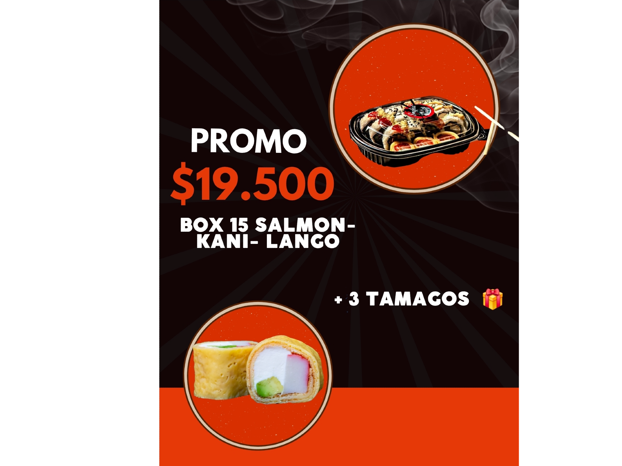 PROMO 15 SALMON- KANI - LANGO
