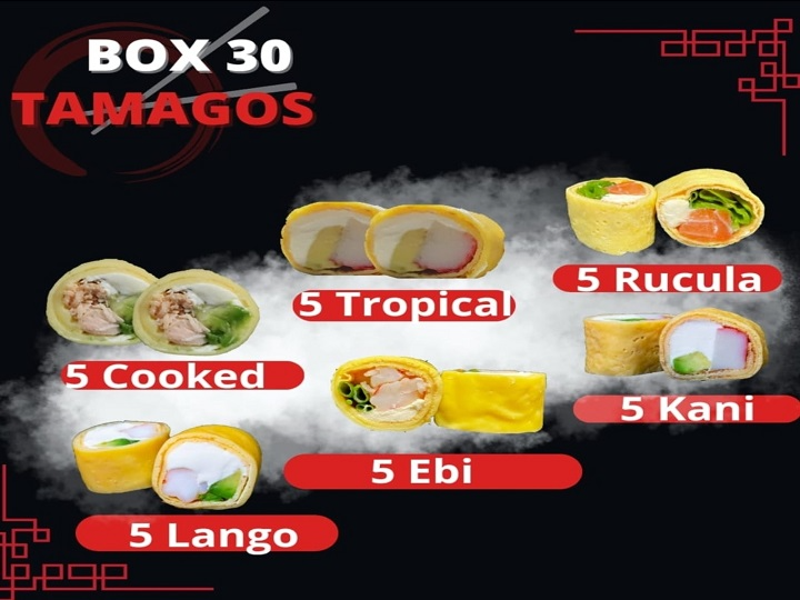 BOX 30 TAMAGOS