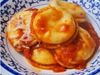 Sorrentinos de jamón y muzzarella