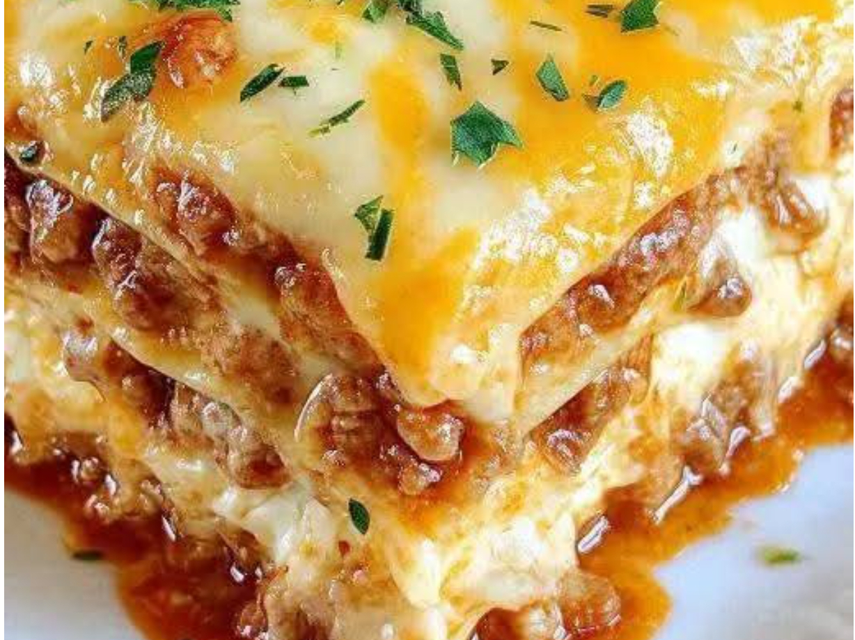 Lasaña bolognesa