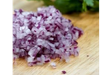 Cebolla Morada en cubos