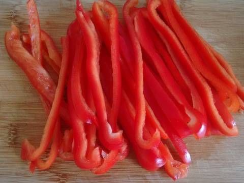 Pimiento Rojo en juliana de Las 3 Marias