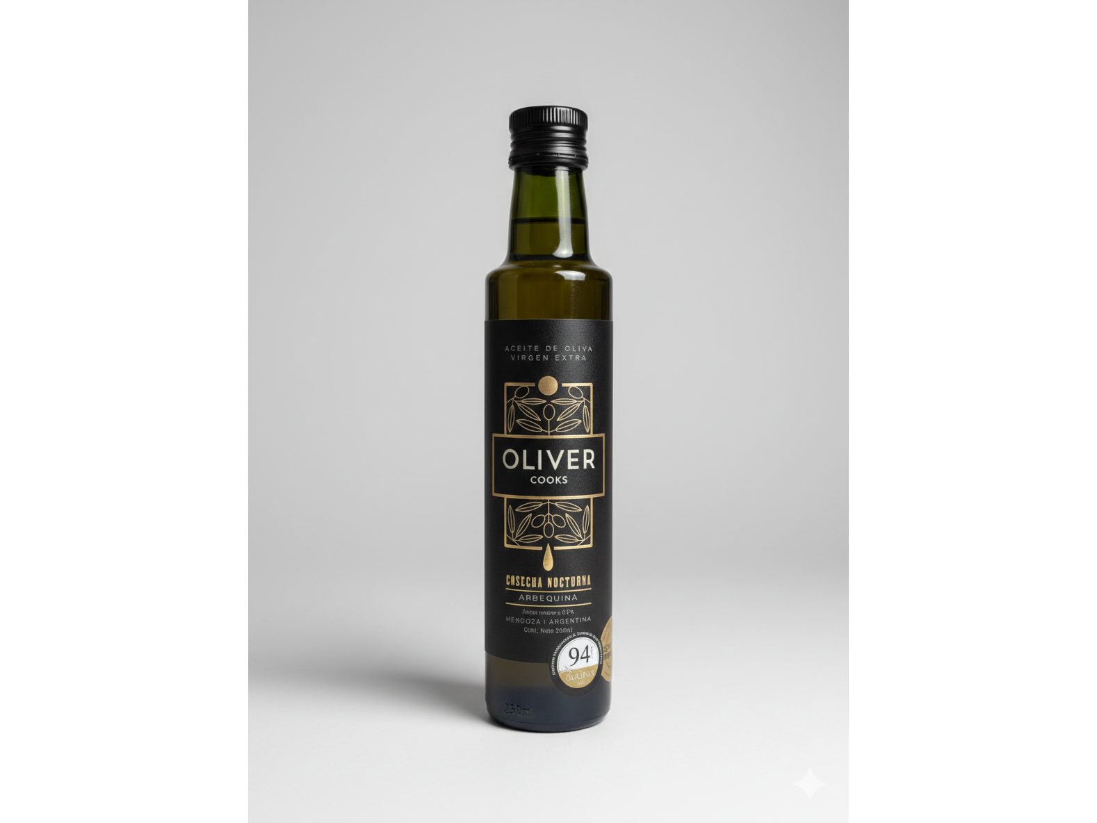 Aceite Oliva Cosecha nocturna OLIVER COOKS 250cc