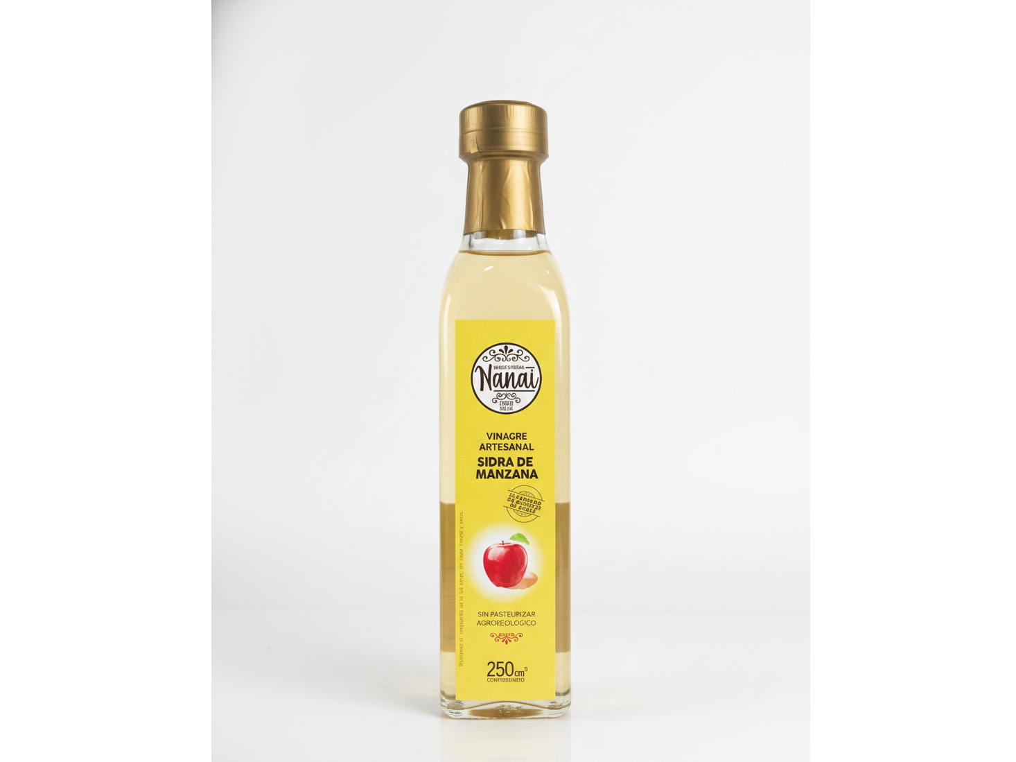 Vinagre de Manzana Organico NANAI