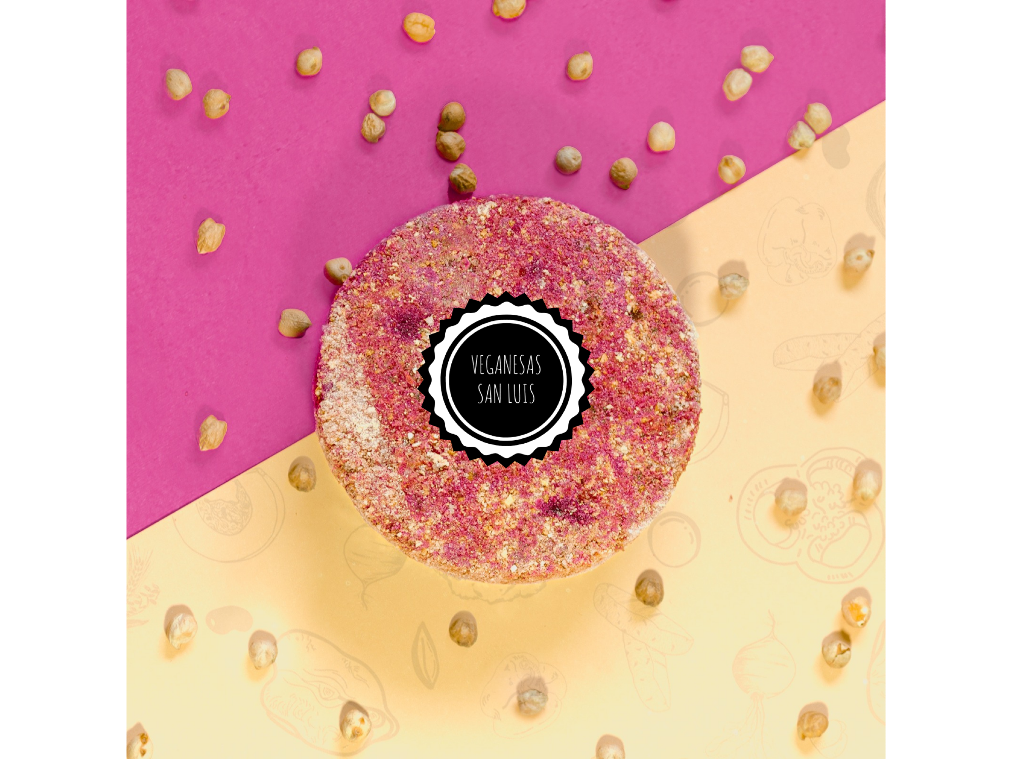 Veganesas de Garbanzos y remolacha – Pack x 5 unidades (500 g) (Copia) (Copia) (Copia)