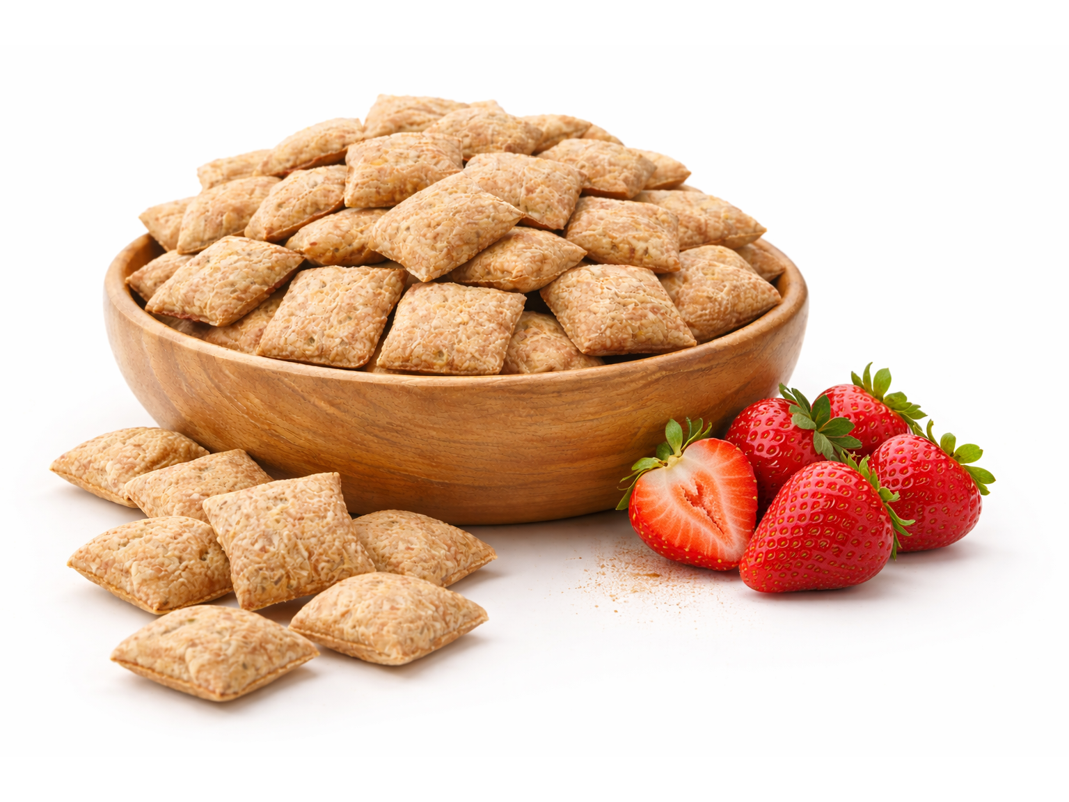 Almohaditas rellenas de frutilla x 100gr