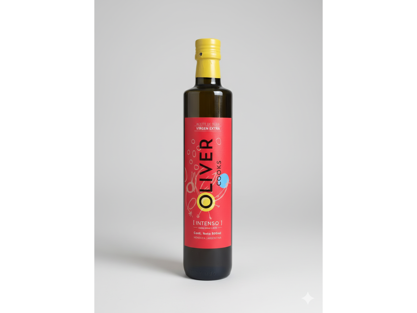 Aceite Oliva extra virgen Intenso OLIVER COOKS 500cc