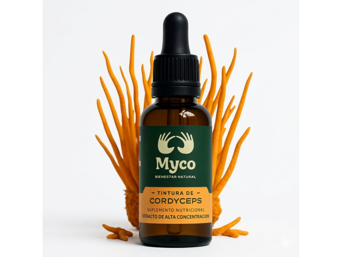 ⚡ Tintura de Cordyceps (Energía Natural)