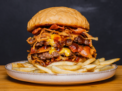 baconeta TRIPLE + Papas