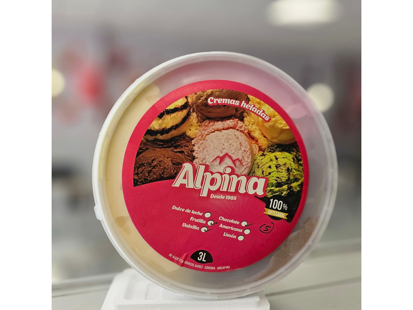 Balde 3 litros limon