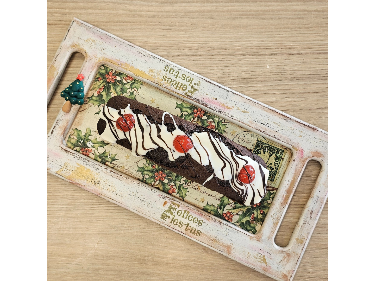 Chocolate con cerezas de Alpina