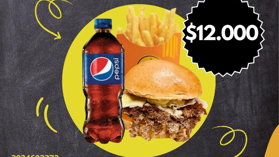 COMBOS Burger, Lomos y Milas.