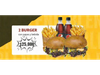 COMBO 2 BURGER + 2 GASEOSAS 500 cc