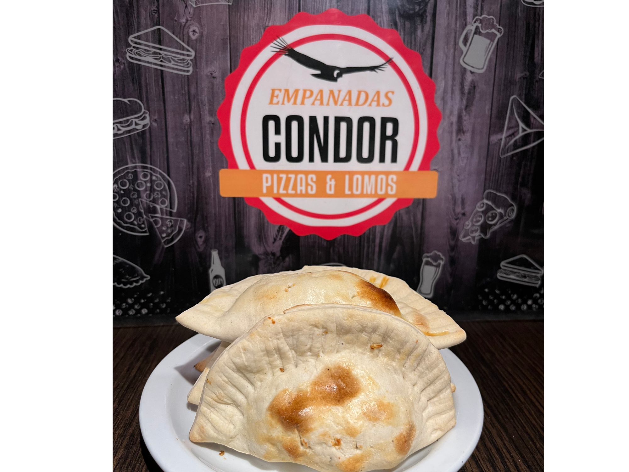 Empanadas de queso y cebolla