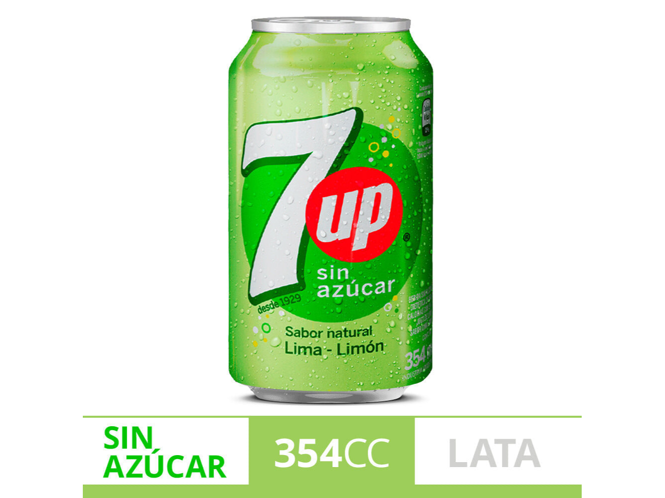 7UP SIN AZUCAR