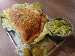 OMELETTE JAMON Y QUESO