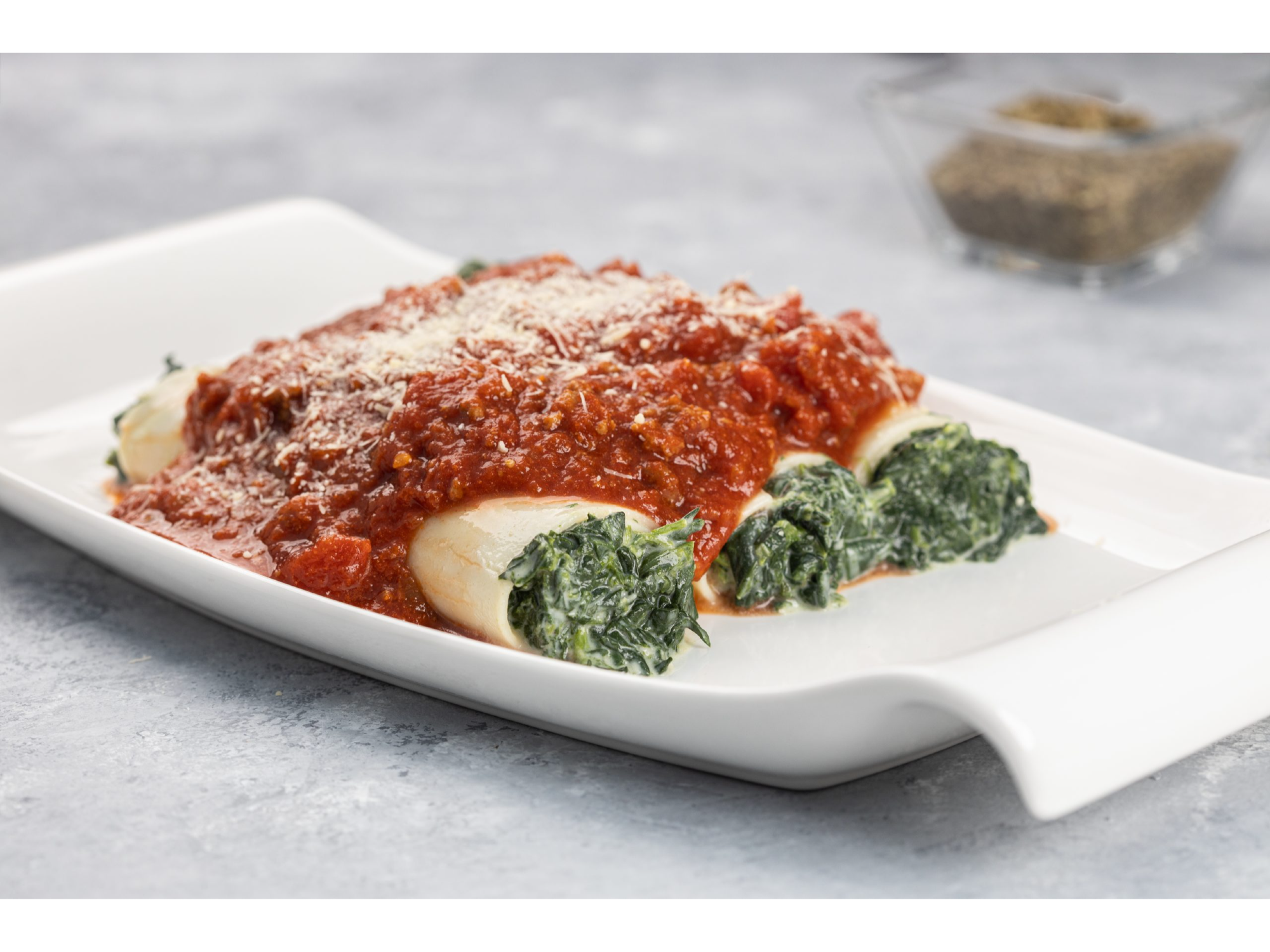 canelones de verdura de Expresso terminal