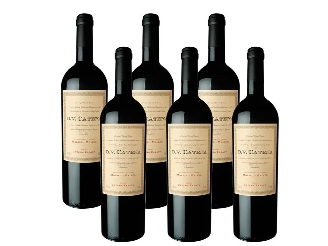 DV CATENA MALBEC - MALBEC 750ml - x 6 UNIDADES.