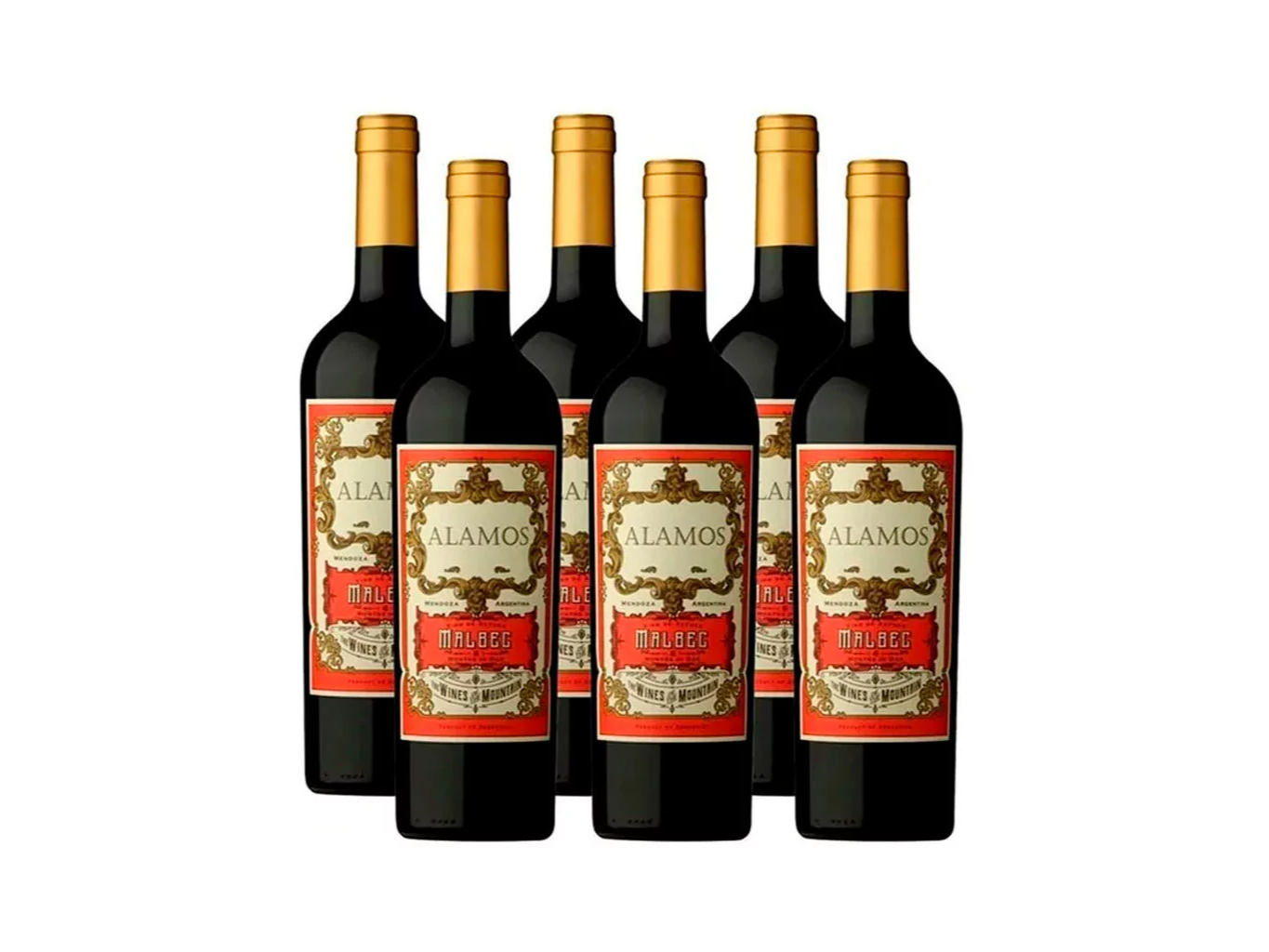 Alamos Malbec Caja x 6 botellas de 750cc