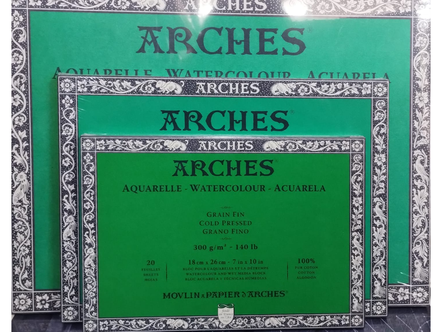 Arches block acuarela