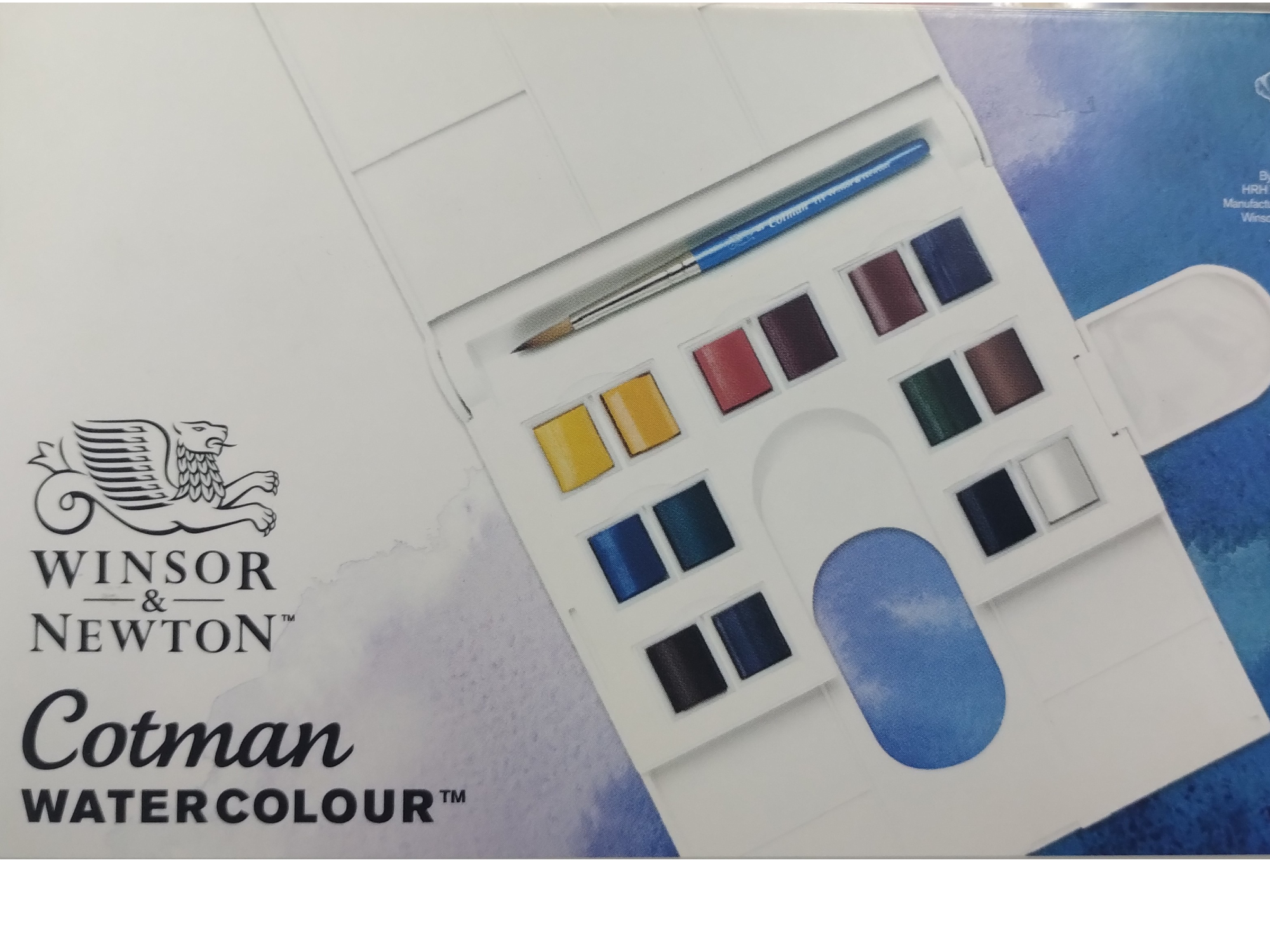 Cotman Compact set x14 colores