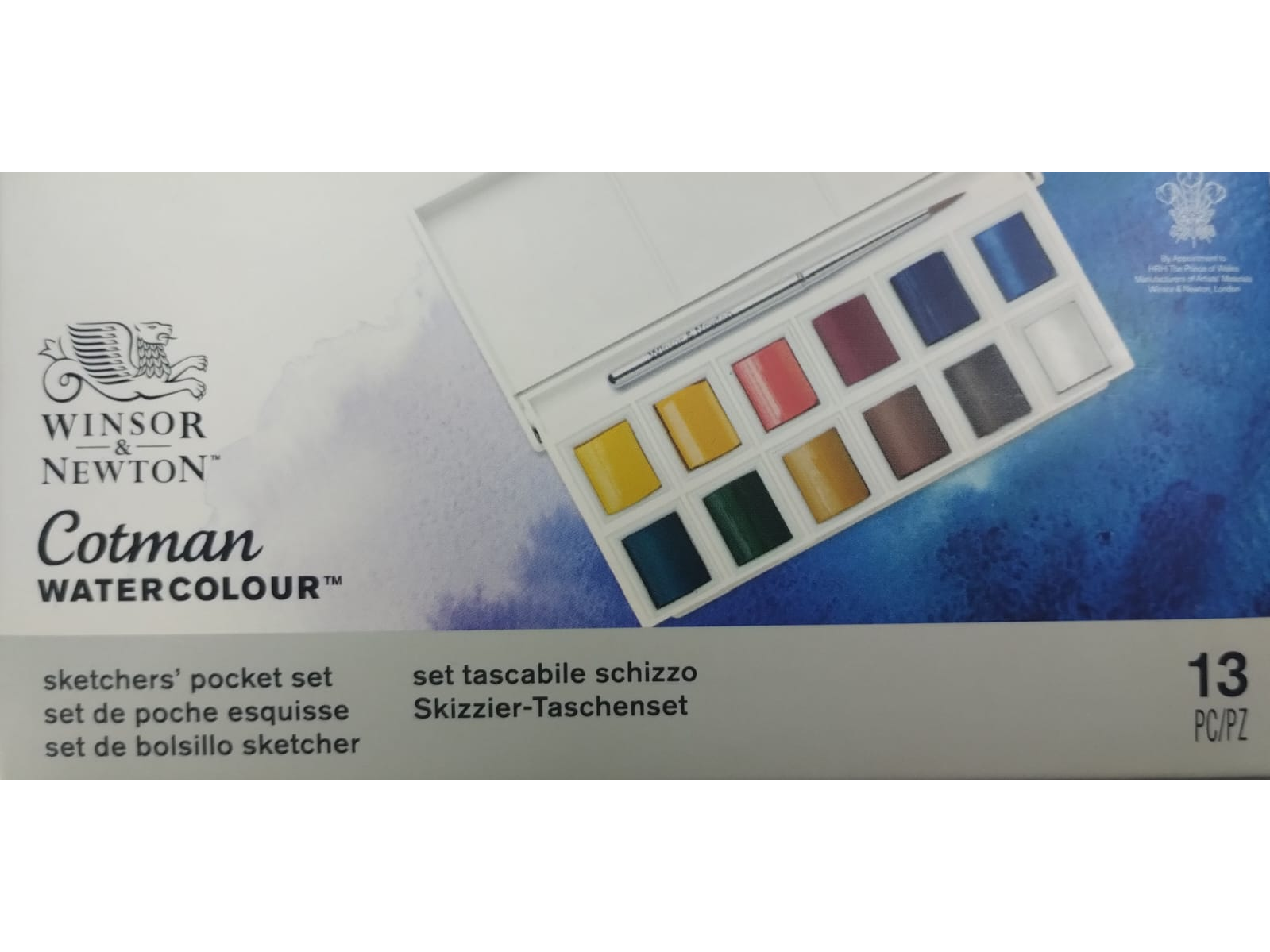 Cotman Pocket plus x12 colores