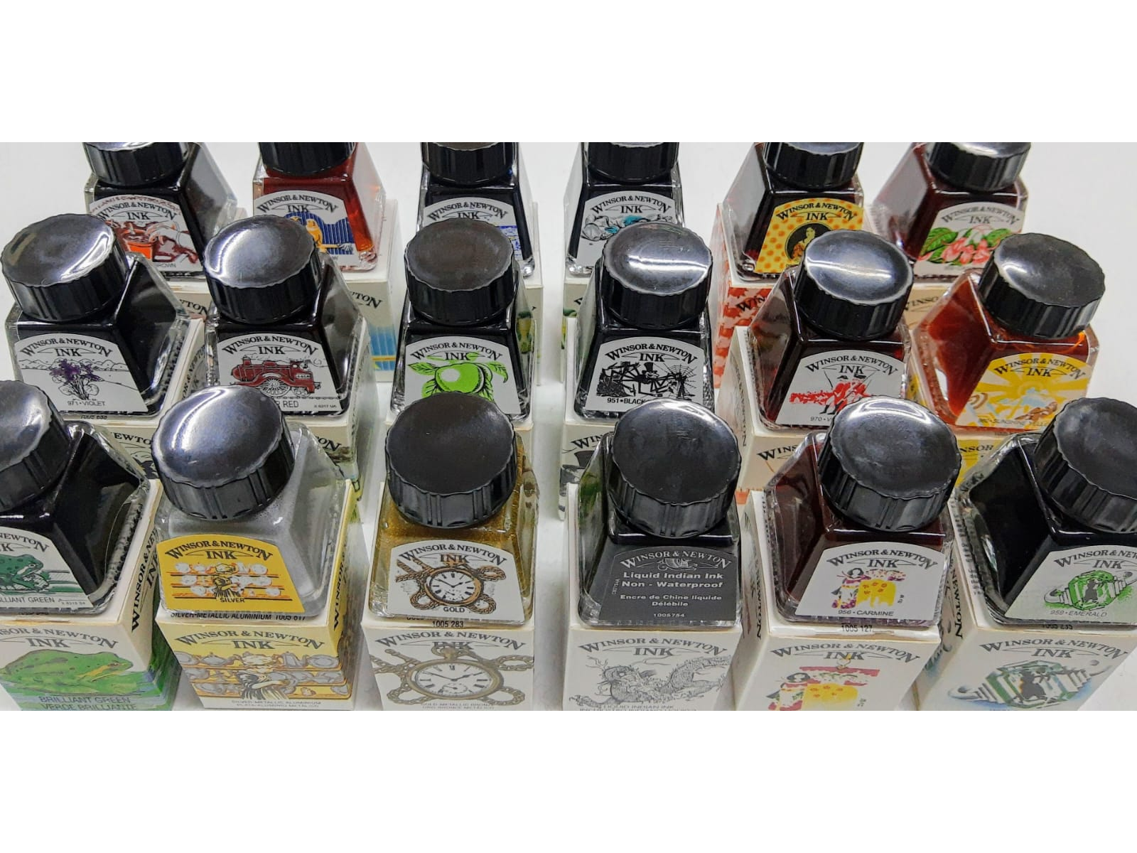 Winsor & Newton tintas de dibujo x11ml