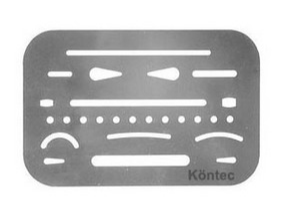 Escudo de borrado Kontec