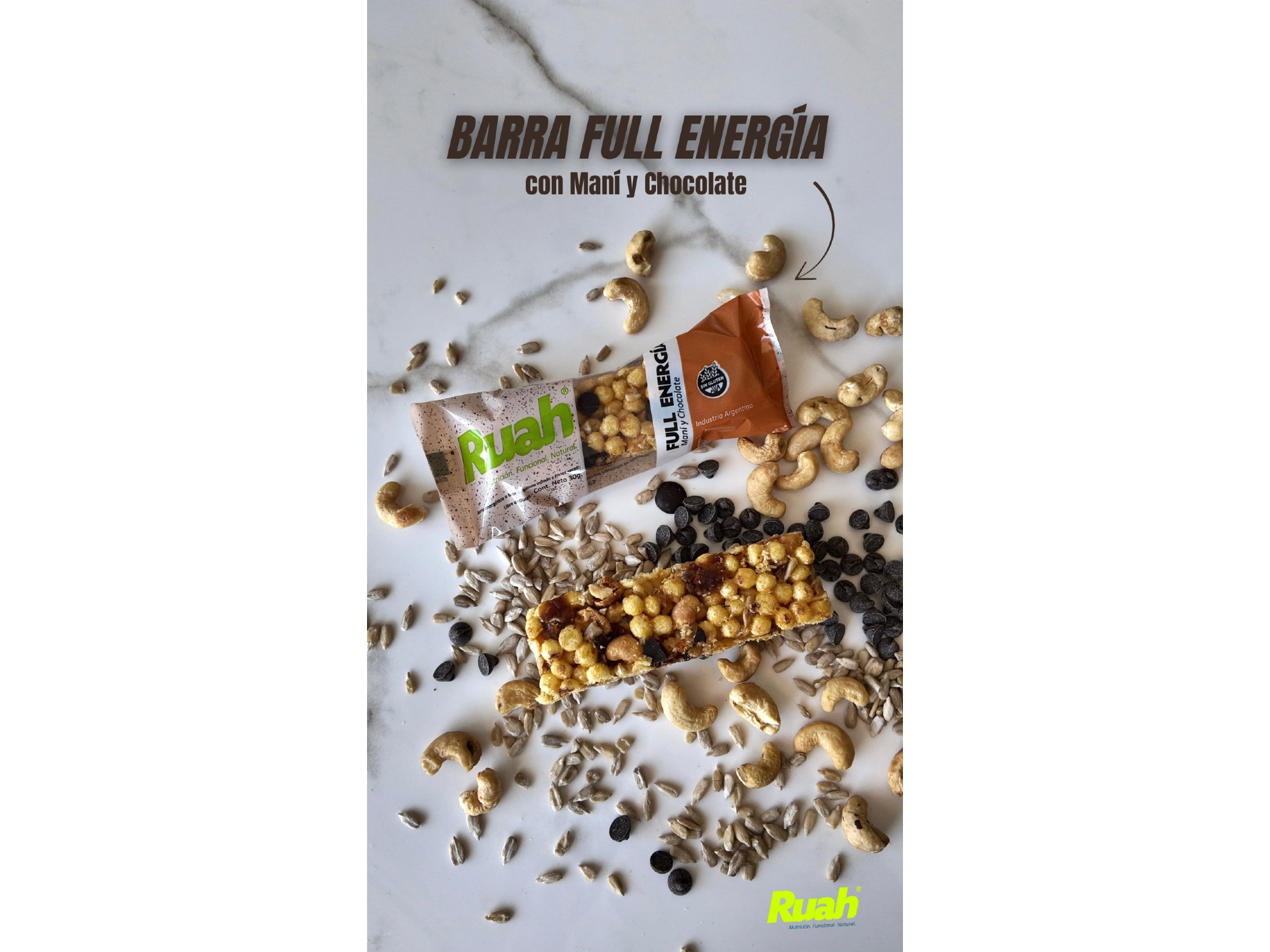 BARRITAS DE CEREAL "RUAH