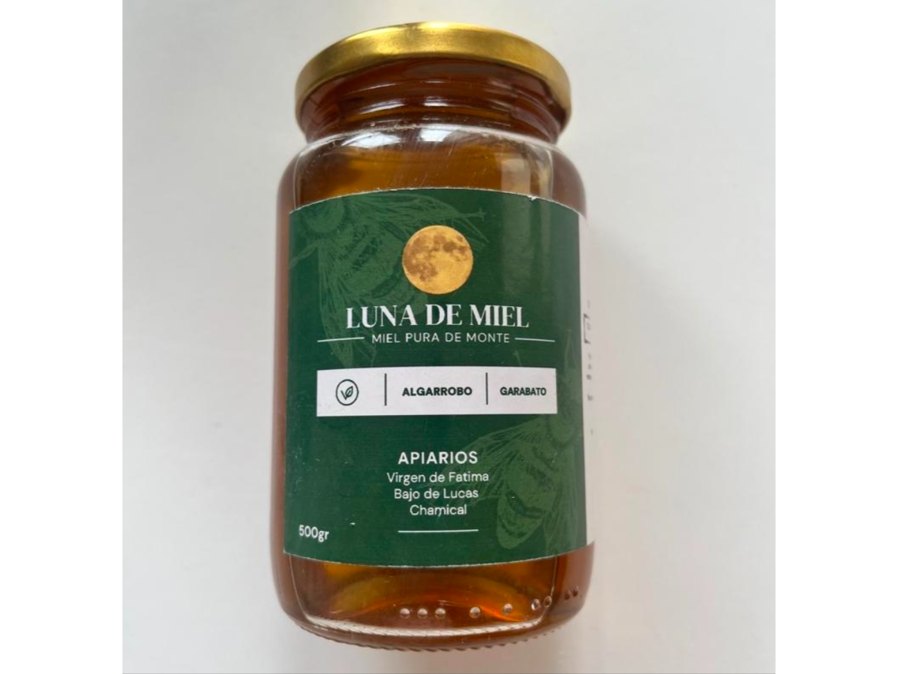 MIEL AGROECOLOGICA "LUNA DE MIEL" X500GRS