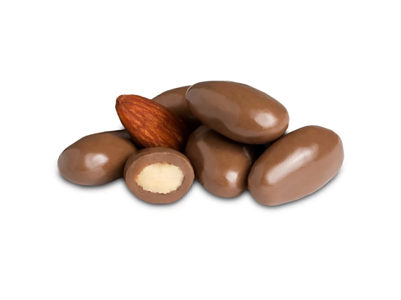 Almendras con chocolate X100g
