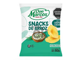 Snacks crema con ciboulette