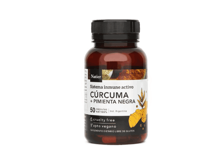 CURCUMA Y PIMIENTA NEGRA X50CAPS