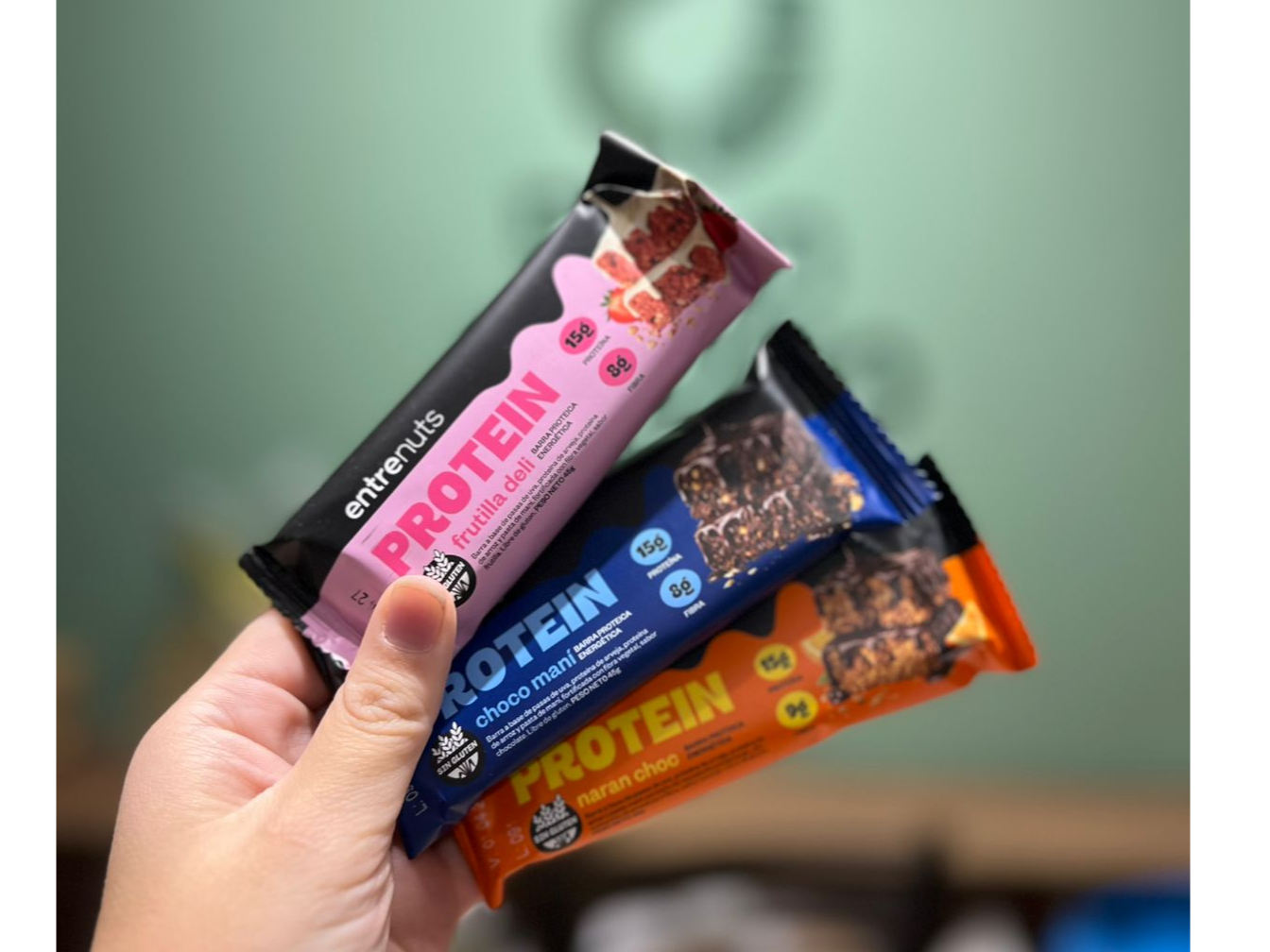 Barritas Entre Nuts proteicas