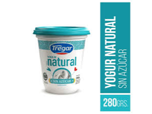 Yogurt Tregar natural x280g