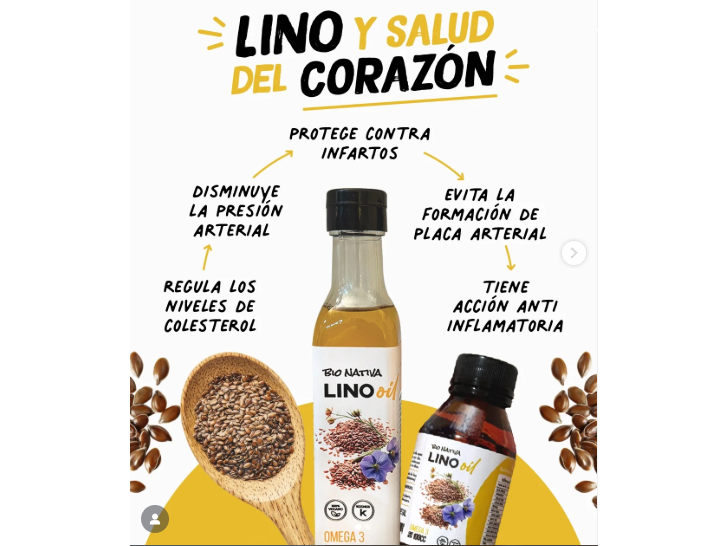 Aceite puro de lino x250cc