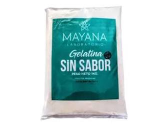 Gelatina sin sabor
