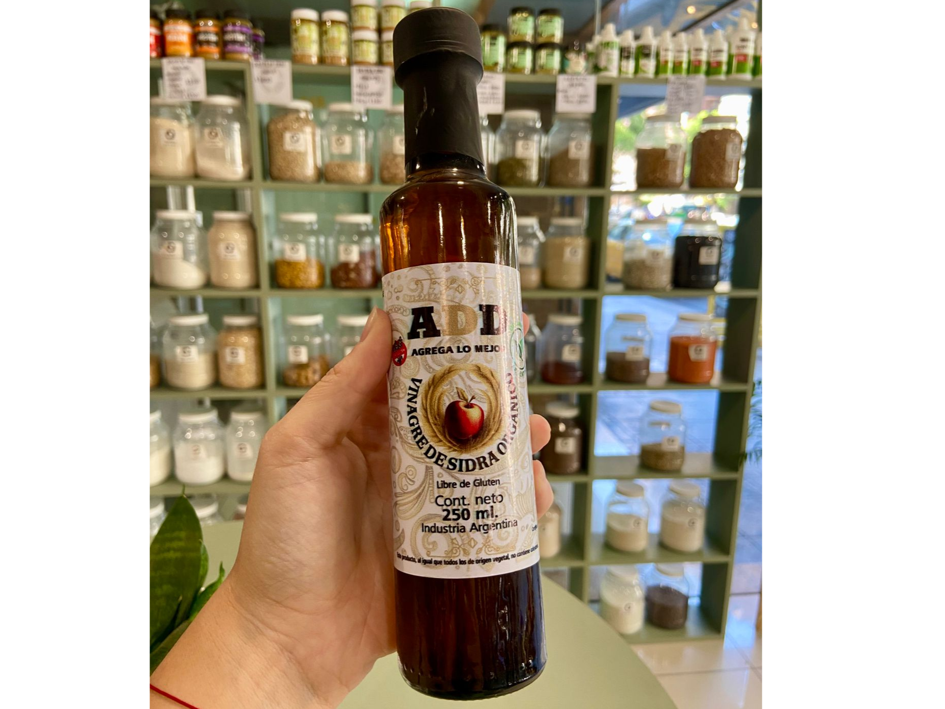 Vinagre de manzana organico x250cc