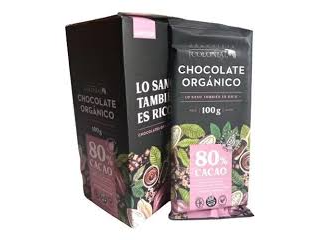 Chocolate organico Colonial al 80%