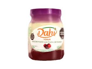 Yogurt Dahi descremado con frutos rojos x190g