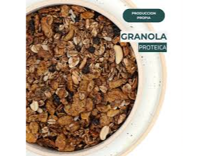 Granola proteíca