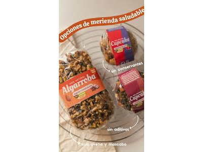 Cupcakes Acaccia 100% harina de avena