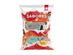 Chips de batatas y merken