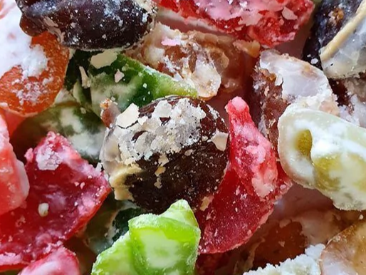 Fruta Glaseada x100g