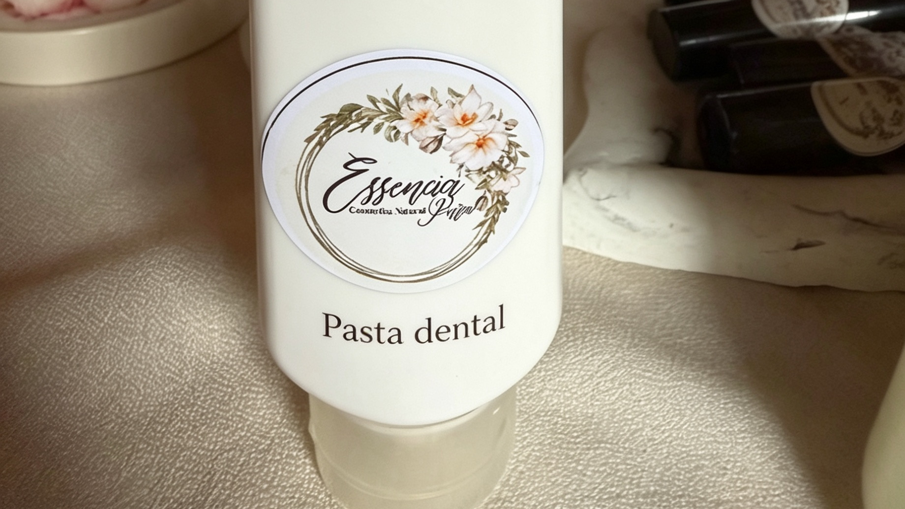 Pasta dental arcilla caolin /xilitol/ saborizante
