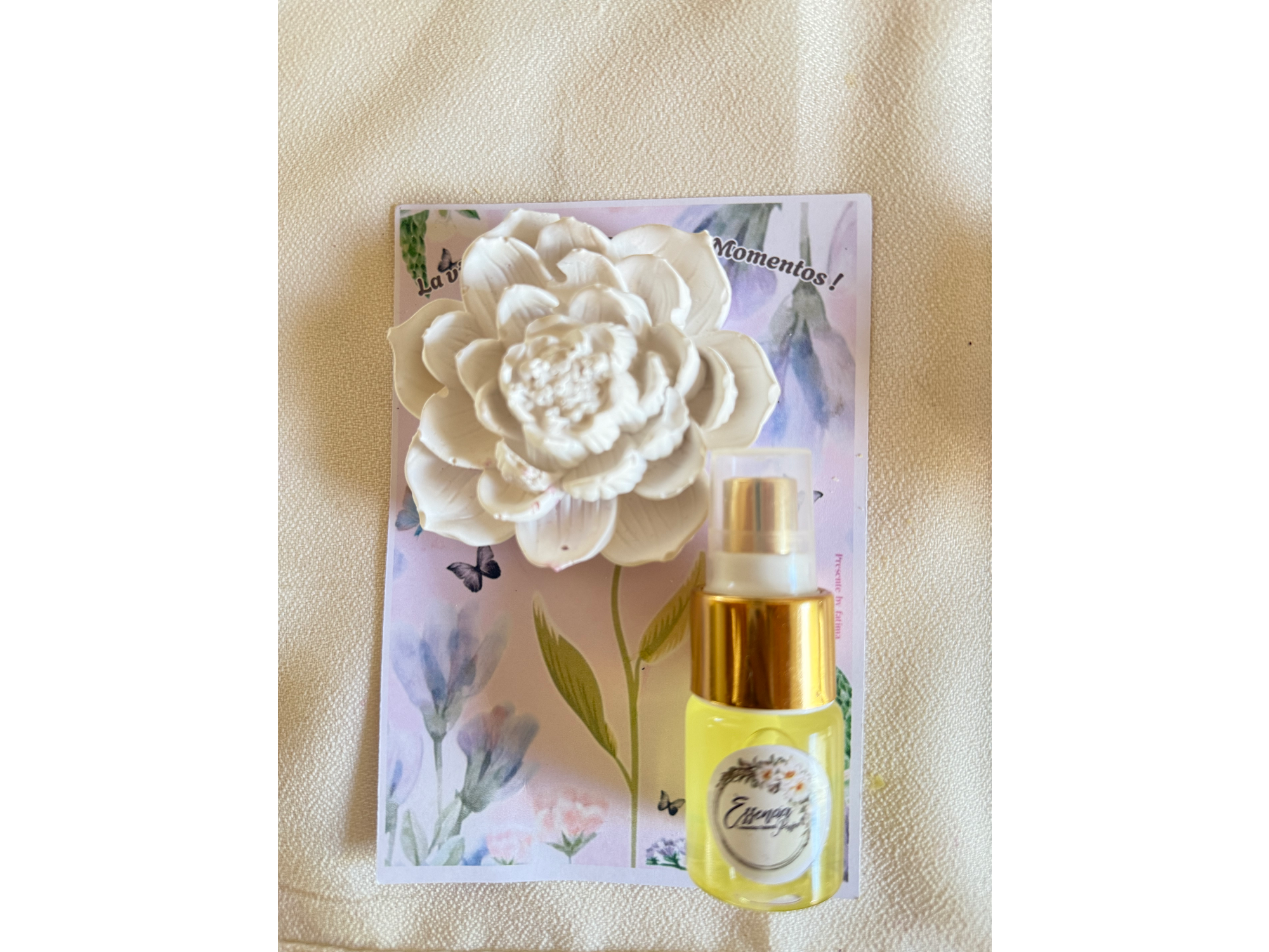 Aromatizador yeso ceramico