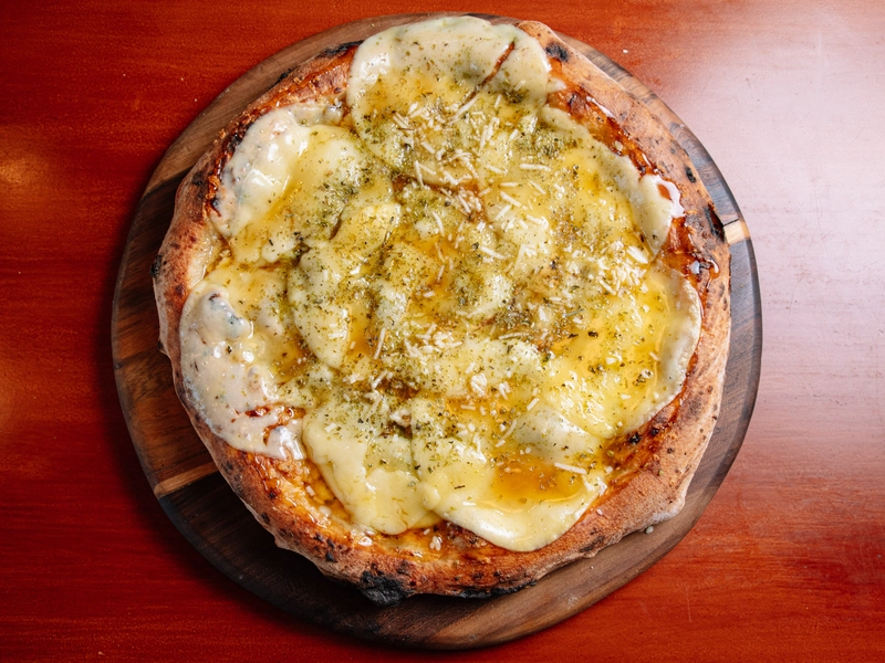 Provolone con miel
