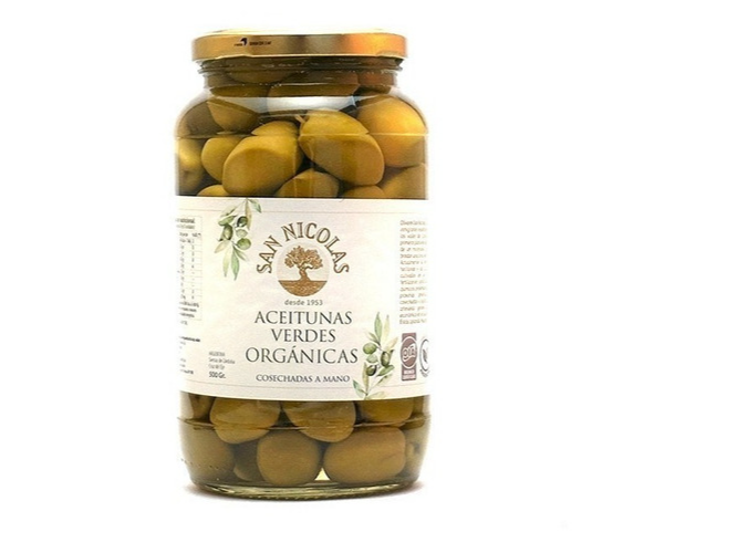 Aceitunas 🫒 orgánicas grandes 250gr🌱