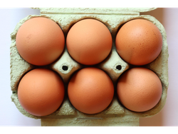 1/2 docena 🥚huevos 🐓 gallina libre